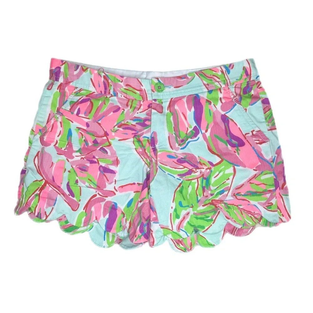 Lilly Pulitzer The Buttercup Shorts In The Vias - Picture 2 of 4